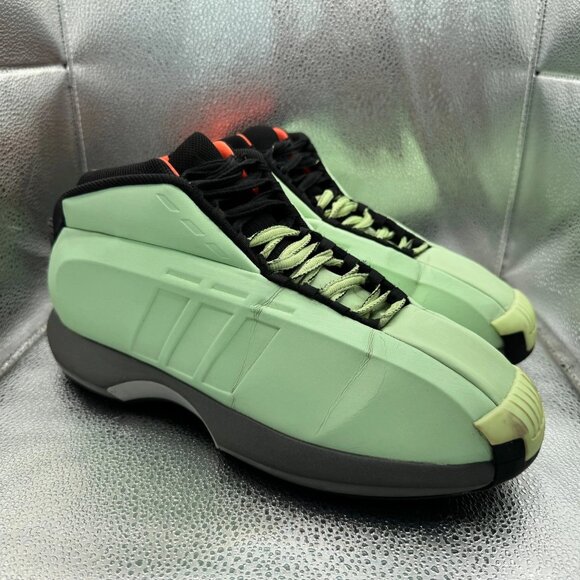 adidas Other - Size 11.5 Adidas Crazy 1 Mint Green Kobe Lace Up Basketball Sneaker Shoes IG1603